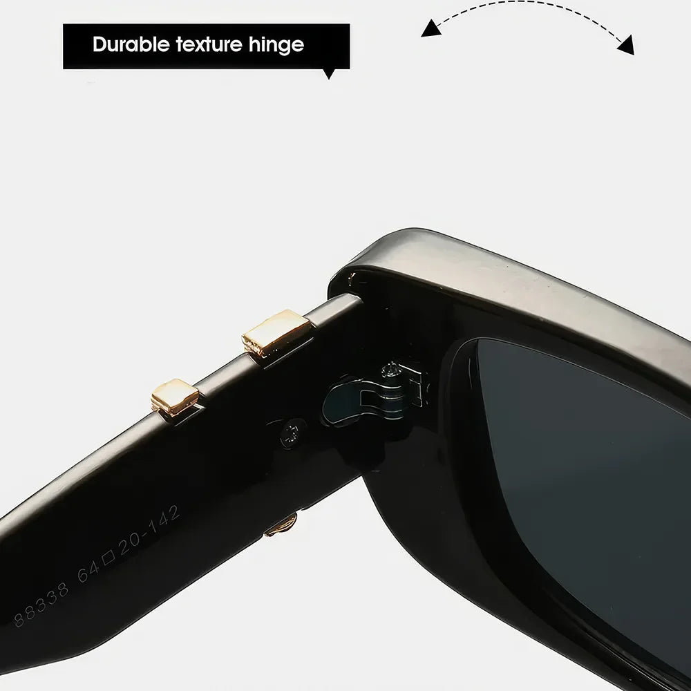 Retro Rectangle Sunglasses